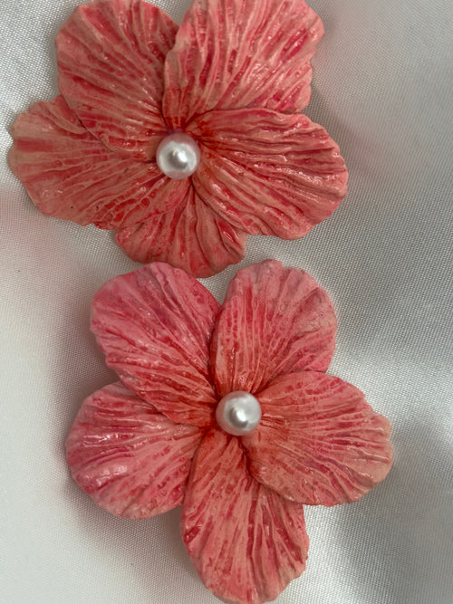 Perla de pétalo de coral